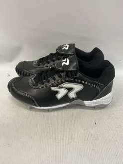Used Ringor SOFTBALL CLEATS BB/SB Cleats Black Senior 7.5