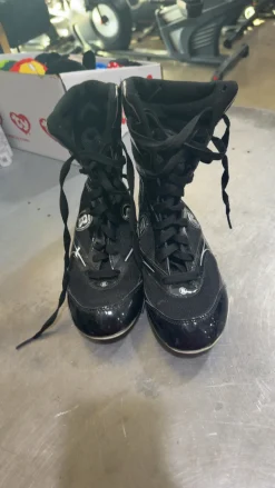 Used Ringside Boxing Shoes Black Junior 03
