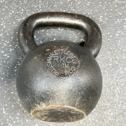 Used RKC 24 KG Kettle Dumbbell (Each) Black 24 kg