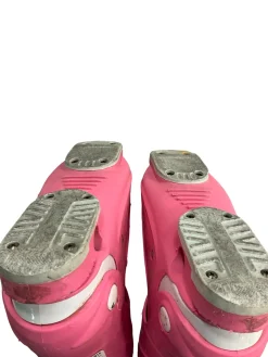 Used Roces IDEA ADJUSTABLE Girls DH Ski Boot Pink 225 MP - J04.5 - W5.5