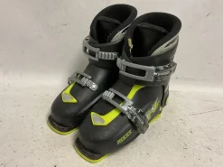 Used Roces IDEA 6 IN 1 190-220 Boys DH Ski Boot Black And Optic Yellow 245 MP - M06.5 - W07.5