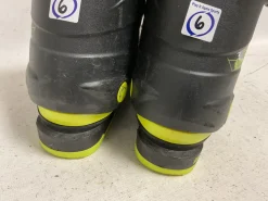 Used Roces IDEA 6 IN 1 190-220 Boys DH Ski Boot Black And Optic Yellow 245 MP - M06.5 - W07.5