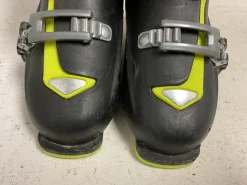Used Roces IDEA 6 IN 1 190-220 Boys DH Ski Boot Black And Optic Yellow 245 MP - M06.5 - W07.5