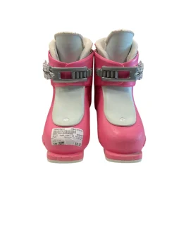 Used Roces IDEA 6IN1 SZ 16.0-18.5 Girls DH Ski Boot Pink 160 MP - Y09