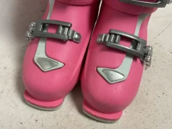 Used Roces IDEA UP 6 IN 1 190-220 Girls DH Ski Boot Pink 190 MP - Y12