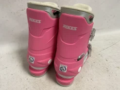 Used Roces IDEA UP 6 IN 1 190-220 Girls DH Ski Boot Pink 190 MP - Y12