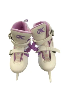 Used Roces IDEA Womens DH Ski Boot White 255 MP - M07.5 - W08.5
