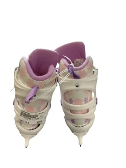 Used Roces IDEA Womens DH Ski Boot White 255 MP - M07.5 - W08.5