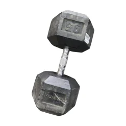 Used Rogue Hex Dumbbell (Each) 95 lb