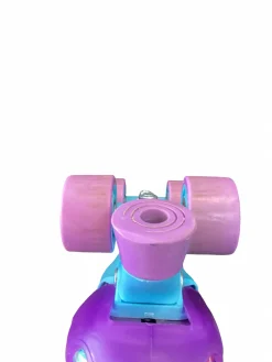 Used RollerDerby SIZE 3-6 Junior Rec Fitness Skates Purple Adjustable