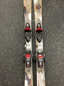 Used Rossignol ATTRAXION Womens DH Ski/Binding Brown 154 cm