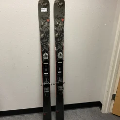 Used Rossignol BLACK OPS SMASHER Mens DH Ski/Binding Charcoal And Orange 150 cm