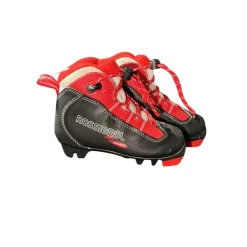 Used Rossignol Boys NNN XC Ski Boots Black YT-10