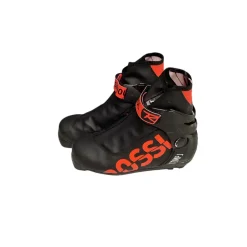 Used Rossignol Boys NNN XC Ski Boots Red JR-03