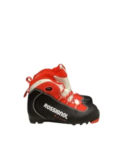Used Rossignol Boys NNN XC Ski Boots Black JR-03