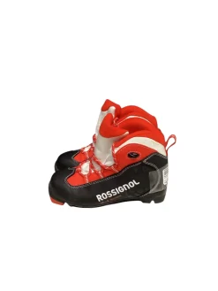 Used Rossignol Boys NNN XC Ski Boots Black JR-03
