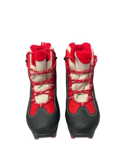 Used Rossignol Boys NNN XC Ski Boots Red JR-03