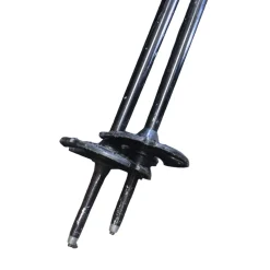 Used Rossignol 115CM SKI POLES Mens DH Ski Pole Black 115 cm / 46 in