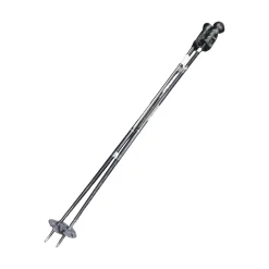 Used Rossignol 120CM SKI POLES Mens DH Ski Pole Black 120 cm / 48 in