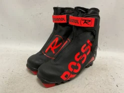 Used Rossignol COMBI X JR Boys NNN XC Ski Boots Black JR-02