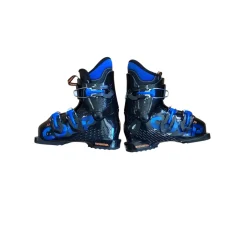 Used Rossignol COMP J3 Boys DH Ski Boot Black 195 MP - Y13