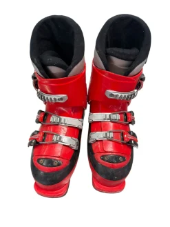 Used Rossignol COMPJ Boys DH Ski Boot Red 215 MP - J03