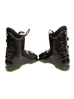 Used Rossignol COMP J Boys DH Ski Boot Black 245 MP - M06.5 - W07.5
