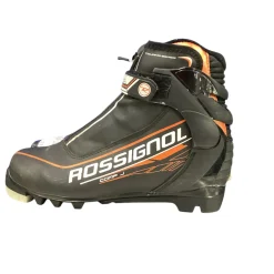 Used Rossignol COMP J Boys NNN XC Ski Boots Black W 06 / JR 04-04.5