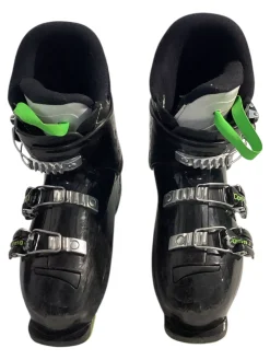 Used Rossignol COMP J Girls DH Ski Boot Black 215 MP - J03