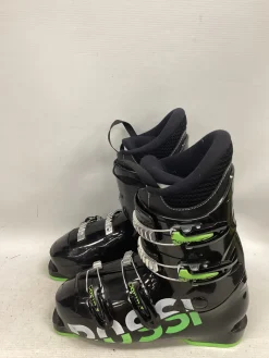 Used Rossignol COMP T Boys DH Ski Boot Black 255 MP - M07.5 - W08.5