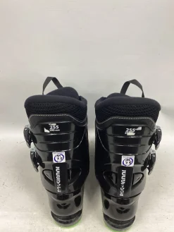 Used Rossignol COMP T Boys DH Ski Boot Black 255 MP - M07.5 - W08.5