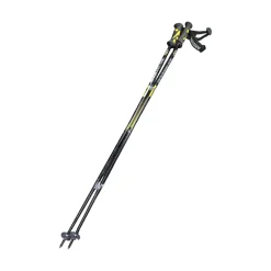Used Rossignol COURSE 125CM Mens DH Ski Pole Black 125 cm / 50 in