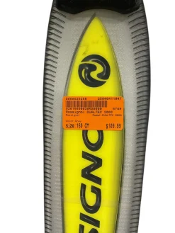 Used Rossignol DUALTEC 2000 Mens Skis Only Grey 160 cm