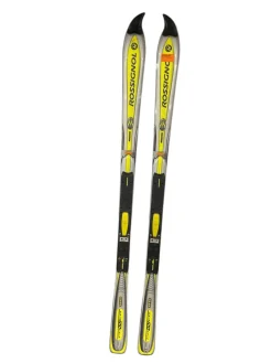 Used Rossignol DUALTEC 2000 Mens Skis Only Grey 160 cm