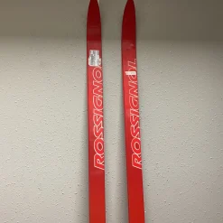 Used Rossignol EVO AR ACTION XL Mens XC Ski/Binding Red 198 cm