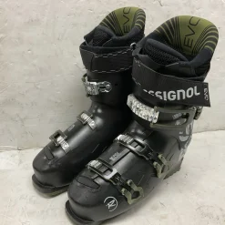 Used Rossignol EVO 70 Mens DH Ski Boot Black 275 MP - M09.5 - W10.5