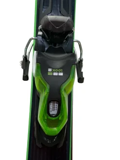 Used Rossignol EXPERIENCE E77 Basalt Green 160 cm Snow Skis w/ Look Xpress Bindings