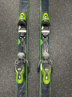 Used Rossignol EXPERIENCE E77 Mens DH Ski/Binding Green 176 cm