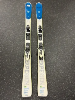Used Rossignol EXPERIENCE EXP78 CARBON Mens DH Ski/Binding White 154 cm