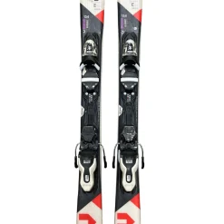 Used Rossignol EXPERIENCE RTL Boys DH Ski/Binding Red 134 cm