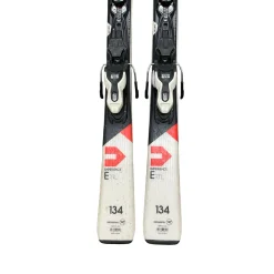 Used Rossignol EXPERIENCE RTL Boys DH Ski/Binding Red 134 cm