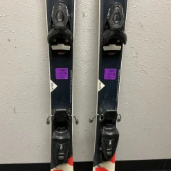 Used Rossignol EXPERIENCE RTL Boys DH Ski/Binding Orange And White 134 cm