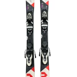 Used Rossignol EXPERIENCE RTL Boys DH Ski/Binding Red 134 cm