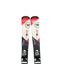 Used Rossignol EXPERIENCE RTL Boys DH Ski/Binding Red 134 cm