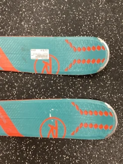 Used Rossignol EXPERIENCE 84 Womens DH Ski/Binding Teal 160 cm