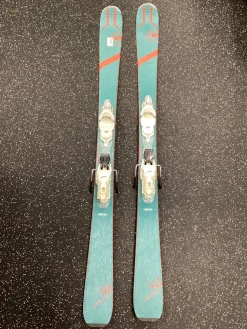 Used Rossignol EXPERIENCE 84 Womens DH Ski/Binding Teal 160 cm