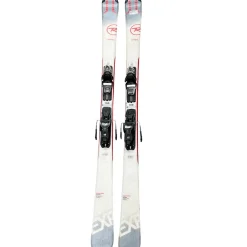 Used Rossignol EXP 78 Mens DH Ski/Binding Red 166 cm