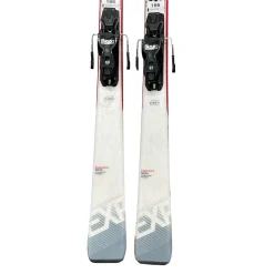 Used Rossignol EXP 78 Mens DH Ski/Binding Red 166 cm