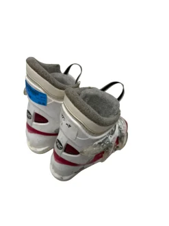 Used Rossignol FUNGIRL Girls Ski Boot Pink And White 205 MP - J01