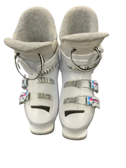 Used Rossignol FUN GIRL Girls DH Ski Boot White 205 MP - J01